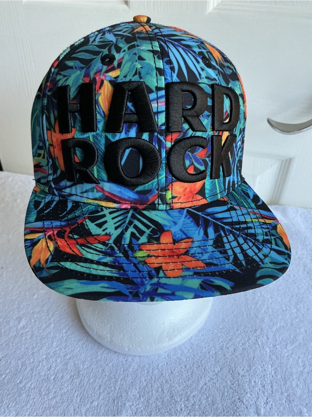 Hard Rock Tropical Floral Snapback Hat - Multicolor